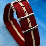 Correa NATO rojo y blanco