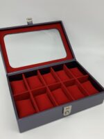 Ordenador de 10 Relojes tornasol y rojo - Imagen 4