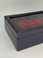 Ordenador de 10 Relojes tornasol y rojo - Imagen 3