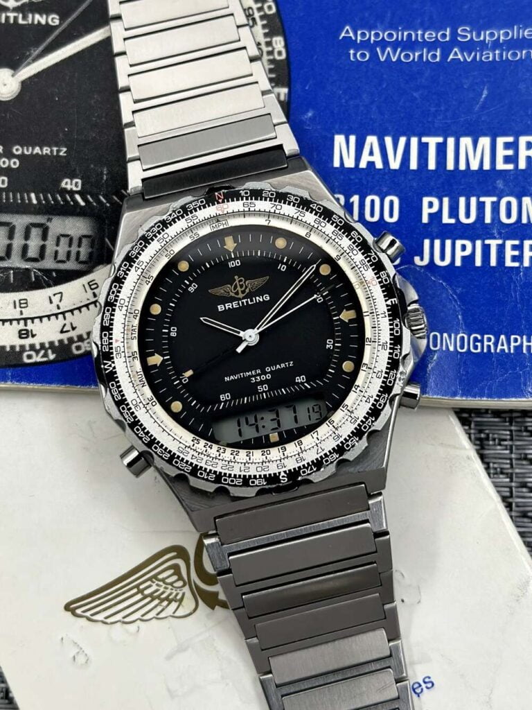 Montre Breitling Navitimer Jupiter Référence 80970 - Occasion, Mouvement H.S, Full Set