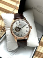 Orient Bambino Open Heart "Rose Gold", automático.