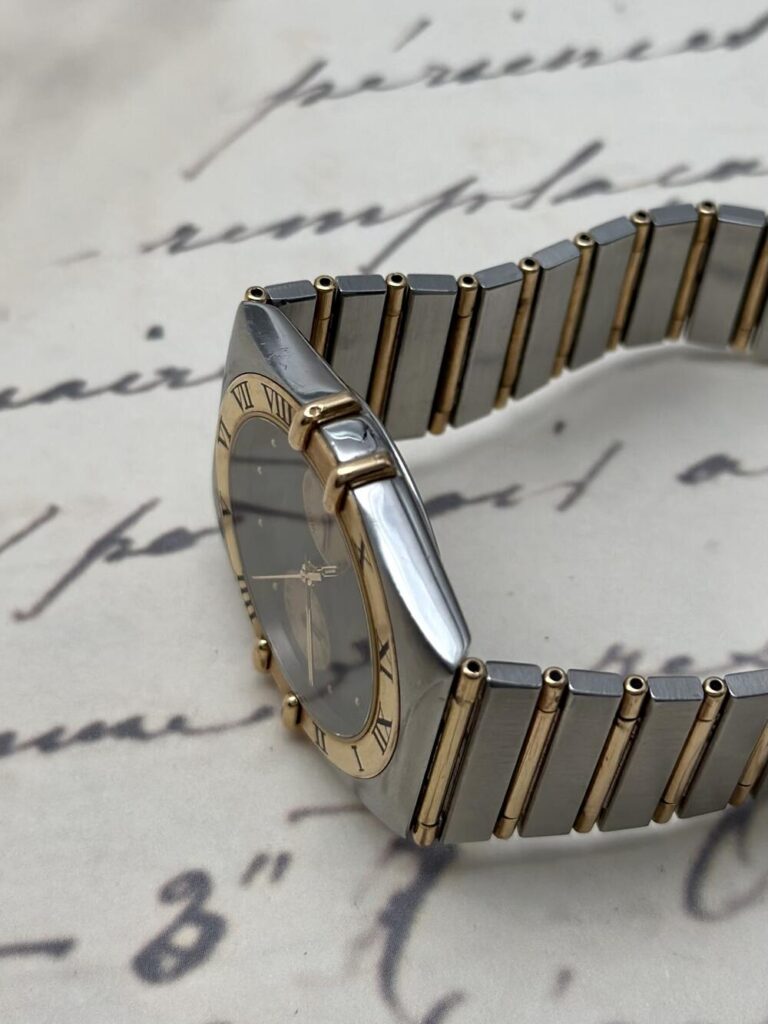 Omega constellation day date two tone de cuarzo relojes club