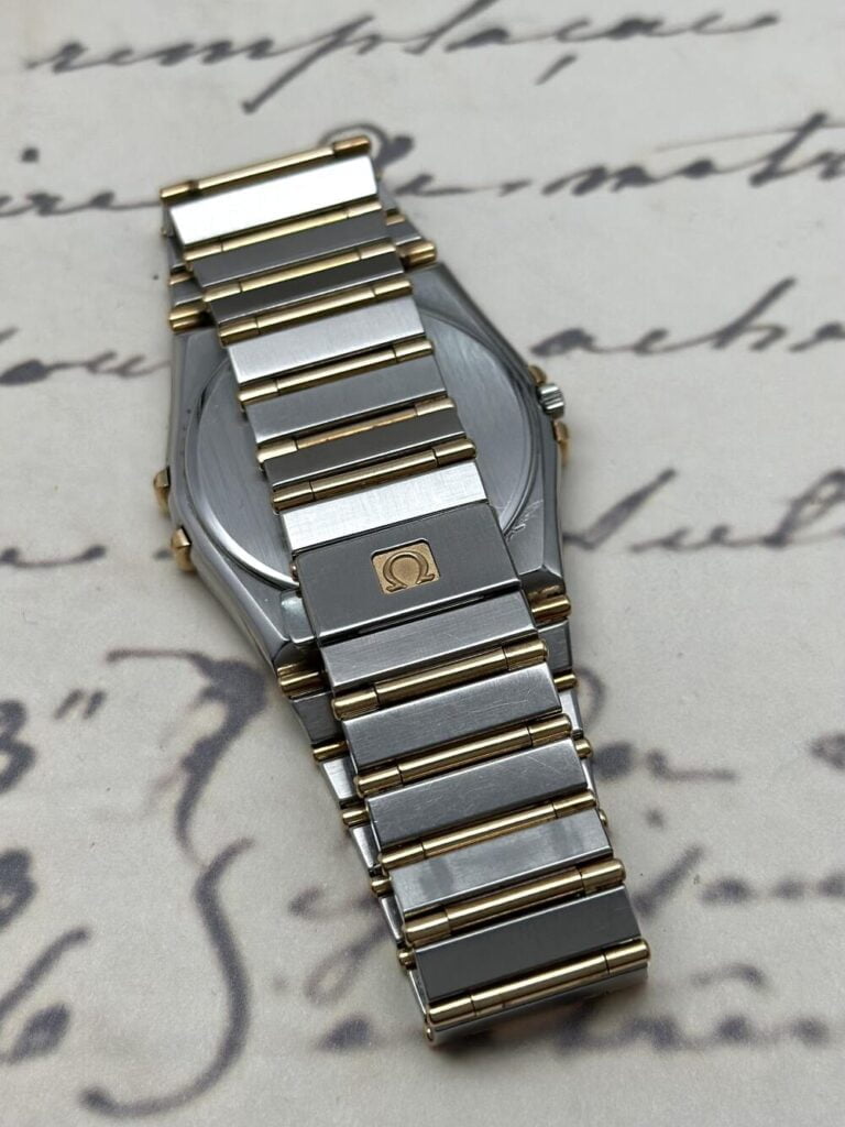 Omega constellation day date two tone de cuarzo relojes club