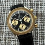 Omega Speedmaster Reduced Black Dial Two Tone 175.0033 39 mm, automático.