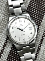 Omega Genève Breguet Numerals Leaf Hands, a cuerda.