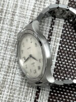 Omega Genève Breguet Numerals Leaf Hands, a cuerda. - Imagen 3