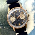 Mervos Mechanical Chronograph Valjoux 7733 1960, a cuerda.