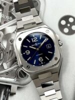 Bell & Ross BR 05 Blue Dial, automático.