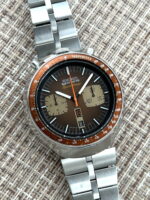 Seiko Bullhead Speed-Timer 1975 JDM 43 mm, automático.