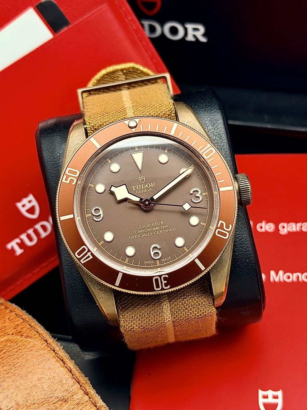 IMG_6407 Tudor Heritage Black Bay Bronze 43 mm Full Set, automático. - Imagen 1