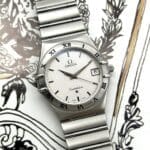 Omega Constellation Manhattan White Dial, de cuarzo.