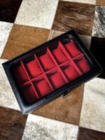 Ordenador de 10 Relojes negro y rojo