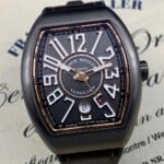 Franck Muller Vanguard 41 mm Titanium Gold V41 SCDT BR NR TT 5N GR 2023, automático.