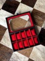 Ordenador de 10 Relojes negro y rojo - Imagen 5