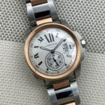 Cartier Calibre de Cartier Steel & Rose Gold 42 mm, automático.