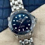 (POR TIEMPO LIMITADO 😱) Omega Seamaster Diver 300M Co-Axial 41 mm Blue "No Waves" Dial, automático.