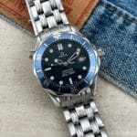 Omega Seamaster Diver 300M "Prince William" 36.25 mm Mid Size Blue LumiNova Dial, de cuarzo.