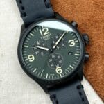 Tissot Chrono XL Green Dial 45 mm, de cuarzo.