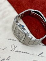Cartier Santos Galbée 1564 29 x 41 mm, de cuarzo. - Imagen 2