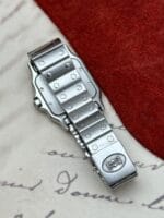 Cartier Santos Galbée 1564 29 x 41 mm, de cuarzo. - Imagen 4