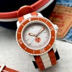Blancpain x Swatch Scuba Fifty Fathoms Arctic Ocean SO35N100, automático.