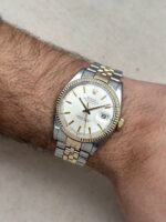 Rolex Datejust 36 mm Two Tone 1601 White Dial, automático. - Imagen 7