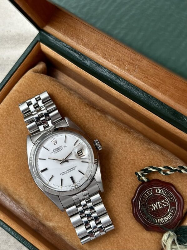 RARO Rolex Datejust 1603 Bamboo Bezel 36 mm "Sigma Dial", automático. - Imagen 3