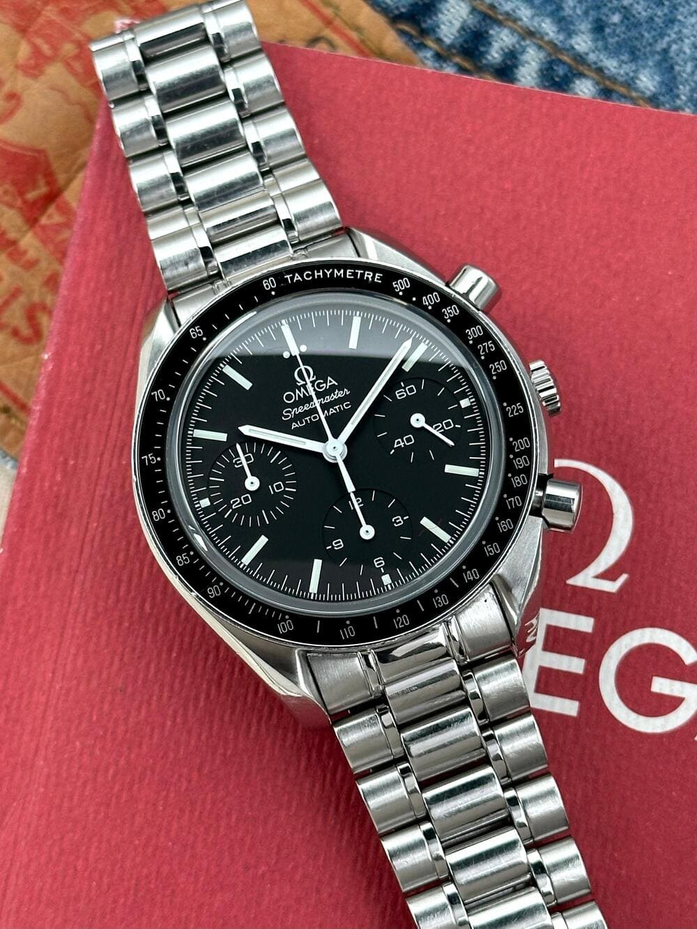 Omega Speedmaster Reduced 39 mm Sapphire Crystal,