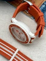 Blancpain x Swatch Scuba Fifty Fathoms Arctic Ocean SO35N100, automático. - Imagen 3