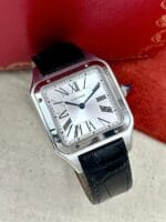 Cartier Santos-Dumont Large WSSA0022, cuarzo de alta autonomía