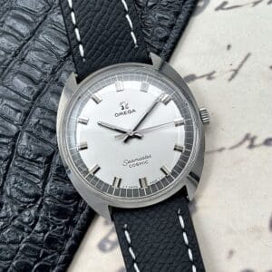 Omega Seamaster Cosmic Bi-Color 135.017, a cuerda.