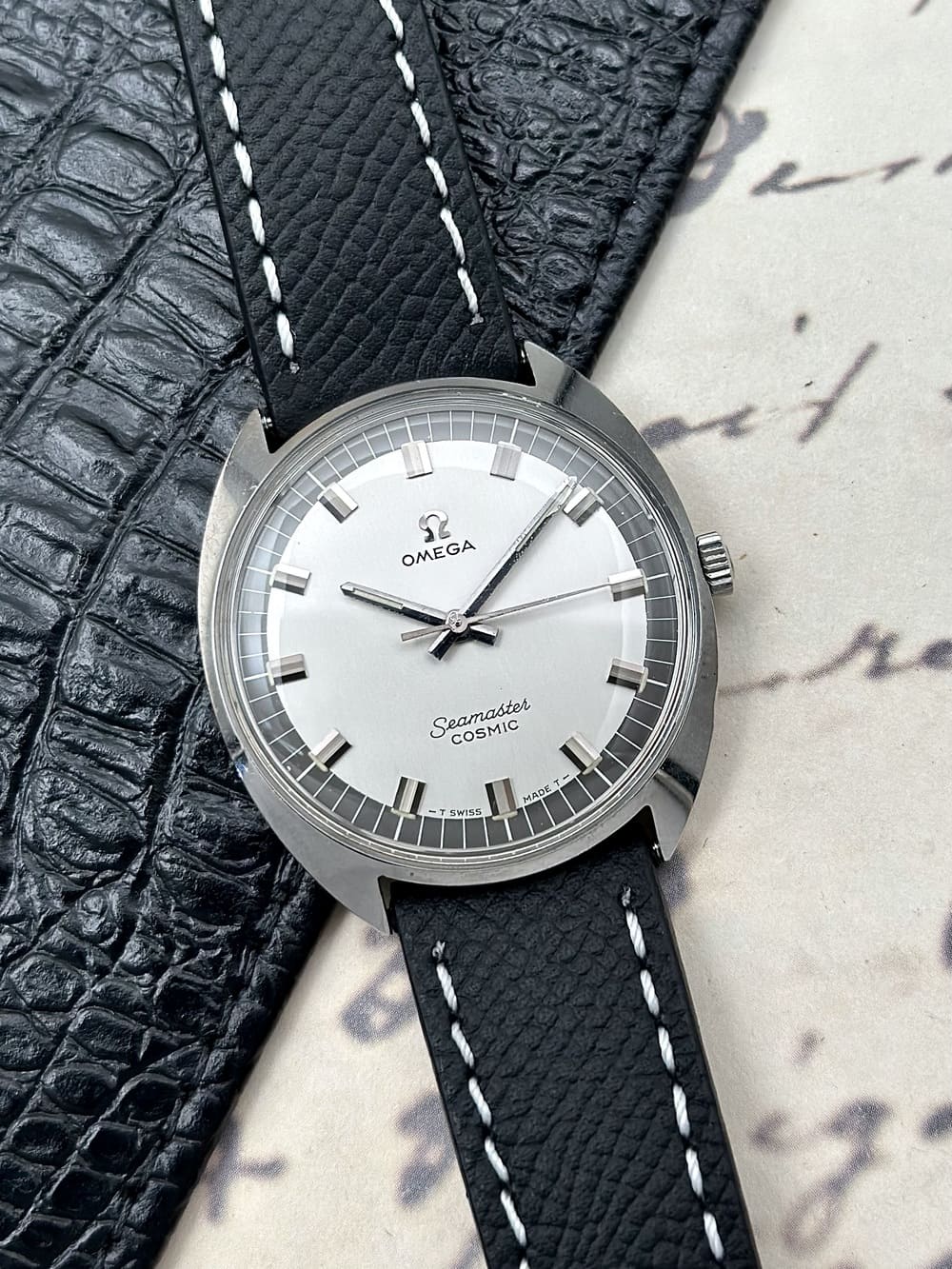 IMG_0296 Omega Seamaster Cosmic Bi-Color 135.017, a cuerda. - Imagen 1