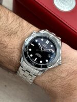 Omega Seamaster Diver 300M Co-Axial 41 mm Black "No Waves" Dial FULL SET, automático. - Imagen 2