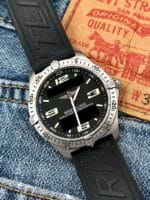 Breitling Chronometre Aerospace Titanium 40 mm Black Dial E75362, de cuarzo.