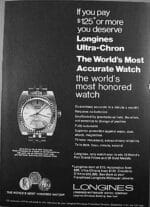 RARO Longines Ultra-Chron Super Surfer 200M 8150 1970, automático. - Imagen 2