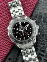 Omega Seamaster Diver 300M GMT Chronograph 44 mm, automático.