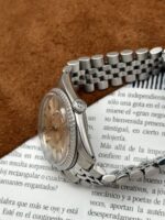Rolex Datejust "Alpha Hands" 1965 36 mm 1603 Jubilee Engine Turned Bezel, automático. - Imagen 3