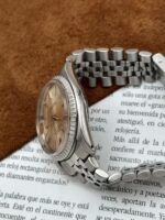 Rolex Datejust "Alpha Hands" 1965 36 mm 1603 Jubilee Engine Turned Bezel, automático. - Imagen 4