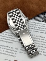 Rolex Datejust "Alpha Hands" 1965 36 mm 1603 Jubilee Engine Turned Bezel, automático. - Imagen 5