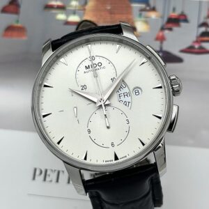 Mido Baroncelli Chronograph 42 mm M8607.4.11.42, automático.