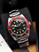 Tudor Black Bay Heritage 41 mm Red Bezel 79230R 2020 FULL SET, automático.