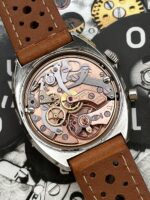 Omega Chronostop White Dial 145.009, a cuerda. - Imagen 6