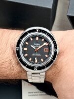 Zodiac Super Sea Wolf 68 Saturation Black Dial 45 mm ZO9509 FULL SET, automático. - Imagen 2