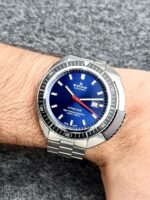 Edox Hydro-Sub 500M Blue Dial 46 mm,  automático. - Imagen 2