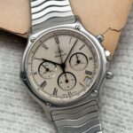 Ebel 1911 "Zenith El Primero" Chronograph Cream Roman Dial 38 mm 9134901, automático.