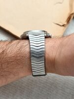 Ebel 1911 "Zenith El Primero" Chronograph Cream Roman Dial 38 mm 9134901, automático. - Imagen 8