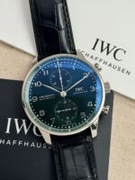 IWC Portugieser Chronograph Green Dial 41 mm IW371615 FULL SET, automático. - Imagen 2