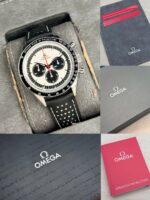 Omega Speedmaster "Panda" Limited Edition 39.7 mm CK 2998 FULL SET, a cuerda. - Imagen 8