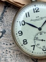 RARO IWC Schaffhausen Kriegsmarine KM WWII 1940 57 mm, a cuerda. - Imagen 3