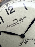 RARO IWC Schaffhausen Kriegsmarine KM WWII 1940 57 mm, a cuerda. - Imagen 5